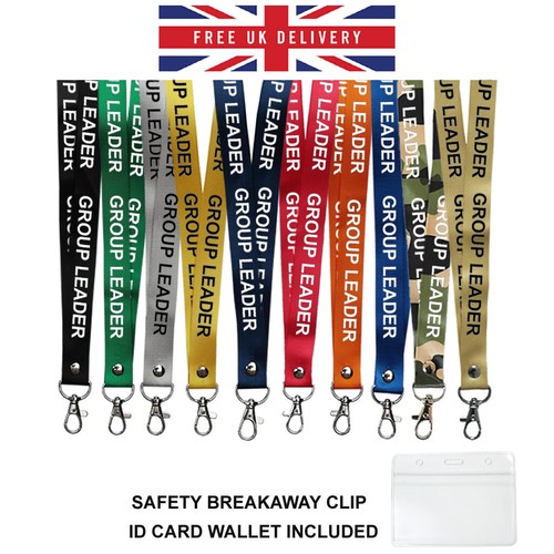 Group leader printed - group, lanyard