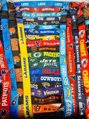 Nfl football team lanyard - team, neck