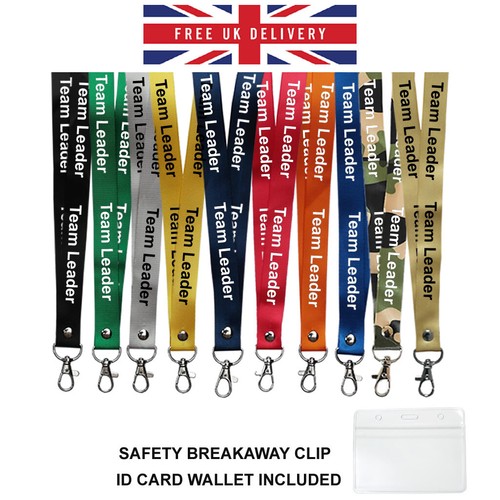 Team leader printed lanyard - lanyard,