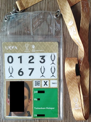 Pass lanyard team spurs uefa - spurs,