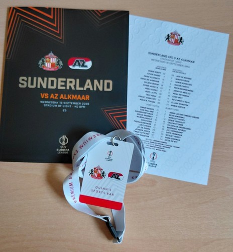 Sunderland alkmaar - sunderland, v